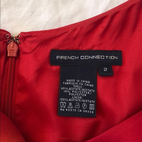 Nwot French Connection red fitted dress - Picture 6 of 9